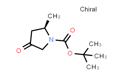 1027775-28-5 | 1-Pyrrolidinecarboxylic acid, 2-methyl-4-oxo-, 1,1-dimethylethyl ester, (2R)-