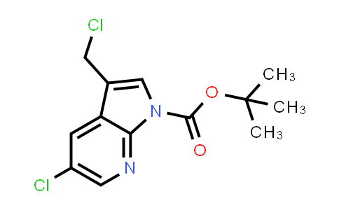 1029053-07-3 | tert-Butyl 5-chloro-3-(chloromethyl)-1H-pyrrolo[2,3-b]pyridine-1-carboxylate