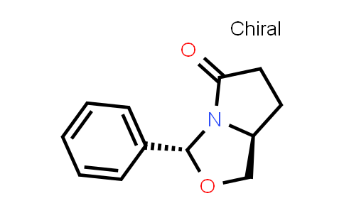 CAS No. 103201-79-2, 3H,5H-Pyrrolo[1,2-c]oxazol-5-one, tetrahydro-3-phenyl-, (3R,7aS)-