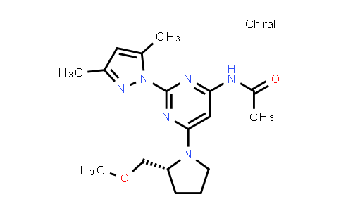 1032047-47-4 | Acetamide, N-[2-(3,5-dimethyl-1H-pyrazol-1-yl)-6-[(2R)-2-(methoxymethyl)-1-pyrrolidinyl]-4-pyrimidinyl]-