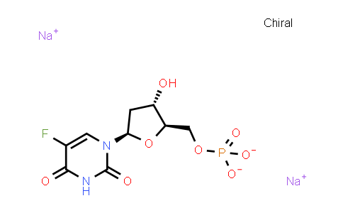 CAS No. 103226-10-4, Sodium ((2R,3S,5R)-5-(5-fluoro-2,4-dioxo-3,4-dihydropyrimidin-1(2H)-yl)-3-hydroxytetrahydrofuran-2-yl)methyl phosphate