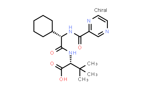 CAS No. 1033882-31-3, (2S)-2-Cyclohexyl-N-(2-pyrazinylcarbonyl)glycyl-3-methyl-D-valine