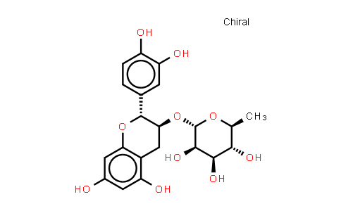 CAS No. 103630-03-1, Catechin 3-O-α-L-rhamnopyranoside