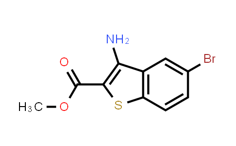 CAS No. 1036380-75-2, Methyl 3-amino-5-bromobenzo[b]thiophene-2-carboxylate