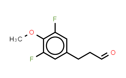 1036396-36-7 | Benzenepropanal, 3,5-difluoro-4-methoxy- (or 3-(3,5-Difluoro-4-methoxyphenyl)propionaldehyde )