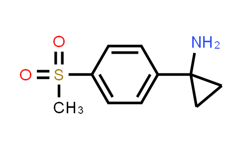 1038389-00-2 | 1-(4-(Methylsulfonyl)phenyl)cyclopropanamine