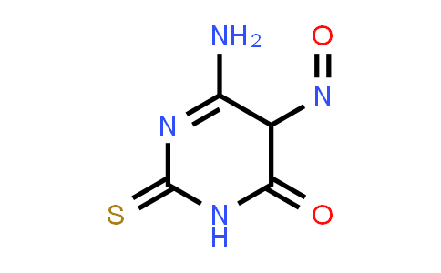104065-37-4 | 4(3H)-Pyrimidinone, 6-amino-2,5-dihydro-5-nitroso-2-thioxo-