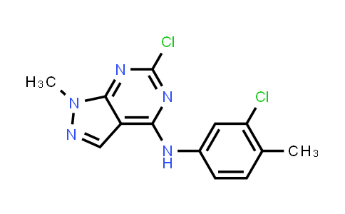 1040662-70-1 | 6-Chloro-N-(3-chloro-4-methylphenyl)-1-methyl-1H-pyrazolo[3,4-d]pyrimidin-4-amine