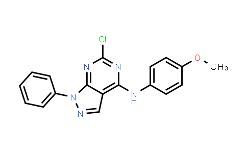 1040662-93-8 | 6-Chloro-N-(4-methoxyphenyl)-1-phenyl-1H-pyrazolo[3,4-d]pyrimidin-4-amine