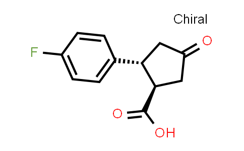 104201-85-6 | (1R,2R)-2-(4-fluorophenyl)-4-oxocyclopentane-1-carboxylic acid