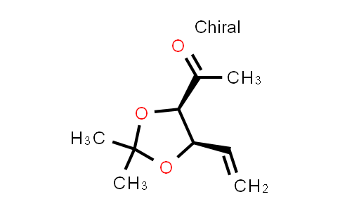 CAS No. 1042237-51-3, 1-((4R,5R)-2,2-dimethyl-5-vinyl-1,3-dioxolan-4-yl)ethanone