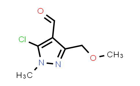 1043918-69-9 | 5-Chloro-3-(methoxymethyl)-1-methyl-1H-pyrazole-4-carbaldehyde