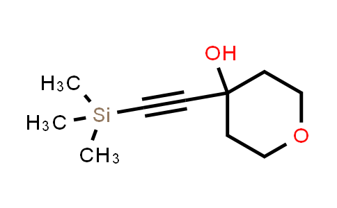 1044277-44-2 | 4-((Trimethylsilyl)ethynyl)tetrahydro-2H-pyran-4-ol