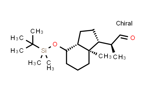 104651-47-0 | (2S)-2-((1R,3aR,7aR)-4-(tert-butyldimethylsilyloxy)-7a-methyloctahydro-1H-inden-1-yl)propanal