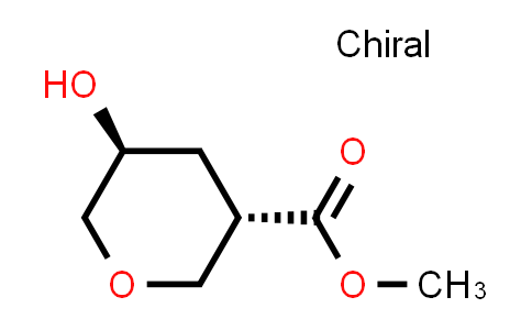 CAS No. 1048962-94-2, trans-methyl 5-hydroxytetrahydro-2H-pyran-3-carboxylate
