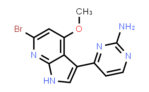 1048966-68-2 | 2-Pyrimidinamine, 4-(6-bromo-4-methoxy-1H-pyrrolo[2,3-b]pyridin-3-yl)-