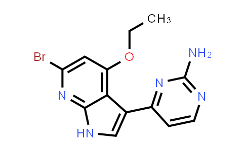 1048967-45-8 | 2-Pyrimidinamine, 4-(6-bromo-4-ethoxy-1H-pyrrolo[2,3-b]pyridin-3-yl)-