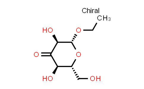CAS No. 104953-08-4, Ethyl β-D-ribo-hexopyranosid-3-ulose