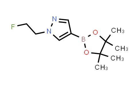 1049730-39-3 | 1-(2-Fluoroethyl)-4-(4,4,5,5-tetramethyl-1,3,2-dioxaborolan-2-yl)-1H-pyrazole