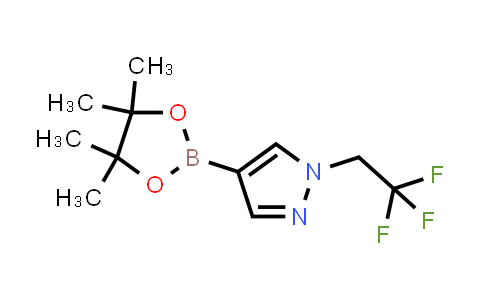 CAS No. 1049730-42-8, 4-(4,4,5,5-Tetramethyl-1,3,2-dioxaborolan-2-yl)-1-(2,2,2-trifluoroethyl)-1H-pyrazole