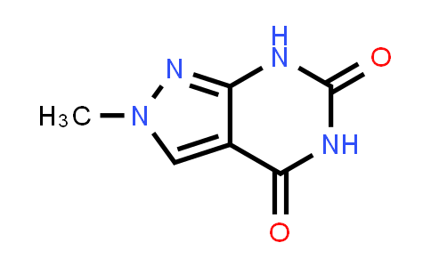 10505-25-6 | 2-Methyl-2H,4H,5H,6H,7H-pyrazolo[3,4-d]pyrimidine-4,6-dione
