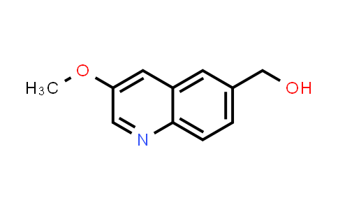 CAS No. 1051316-28-9, 3-Methoxy-6-quinolinemethanol
