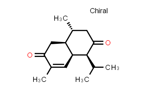 105181-06-4 | 2,6-Naphthalenedione, 1,3,4,4a,5,8a-hexahydro-4,7-dimethyl-1-(1-methylethyl)-, [1S-(1α,4β,4aβ,8aβ)]-