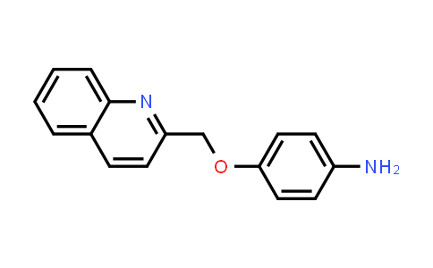 105326-95-2 | 4-(Quinolin-2-ylmethoxy)aniline