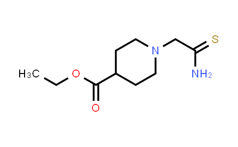 CAS No. 1053656-12-4, Ethyl 1-(2-amino-2-thioxoethyl)piperidine-4-carboxylate