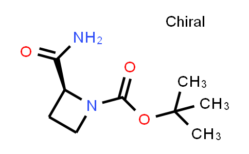 105443-94-5 | (S)-tert-Butyl 2-carbamoylazetidine-1-carboxylate