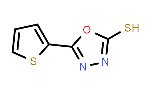 CAS No. 10551-15-2, 5-(Thiophen-2-yl)-1,3,4-oxadiazole-2-thiol