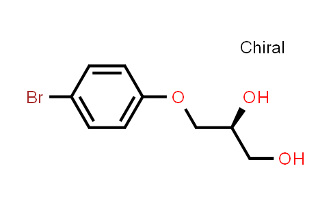 CAS No. 1056027-43-0, (S)-3-(4-Bromophenoxy)propane-1,2-diol