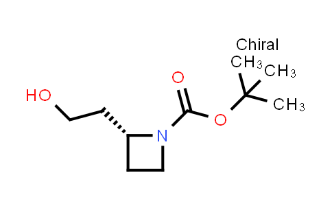 CAS No. 1056166-09-6, (R)-tert-Butyl 2-(2-hydroxyethyl)azetidine-1-carboxylate