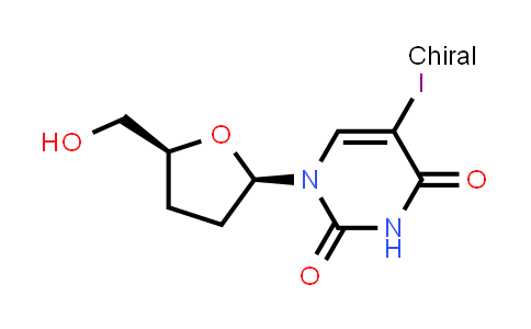 105784-83-6 | 1-((2R,5S)-5-(Hydroxymethyl)tetrahydrofuran-2-yl)-5-iodopyrimidine-2,4(1H,3H)-dione