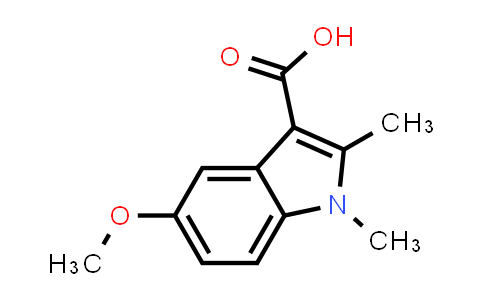 CAS No. 105909-93-1, 5-Methoxy-1,2-dimethyl-1H-indole-3-carboxylic acid