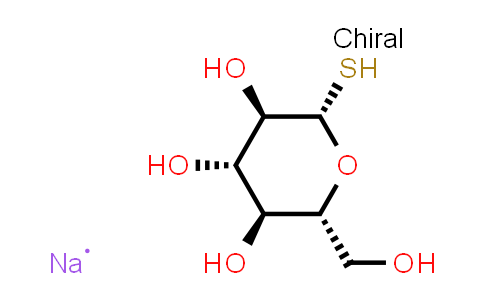 CAS No. 10593-29-0, 1-Thio-β-D-glucose sodium salt