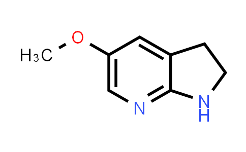 CAS No. 1060803-15-7, 5-Methoxy-2,3-dihydro-1H-pyrrolo[2,3-b]pyridine