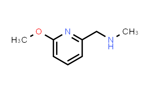 CAS No. 1060806-94-1, 6-Methoxy-N-methyl-2-pyridinemethanamine