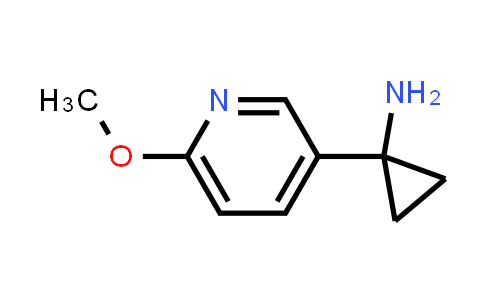 CAS No. 1060806-98-5, 1-(6-Methoxypyridin-3-yl)cyclopropanamine