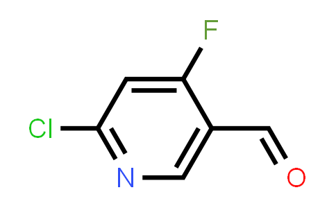 CAS No. 1060809-20-2, 6-Chloro-4-fluoronicotinaldehyde