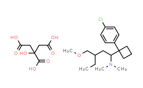 106081-48-5 | 1-(1-(4-Chlorophenyl)cyclobutyl)-3-(methoxymethyl)-N,N-dimethylpentan-1-amine 2-hydroxypropane-1,2,3-tricarboxylate