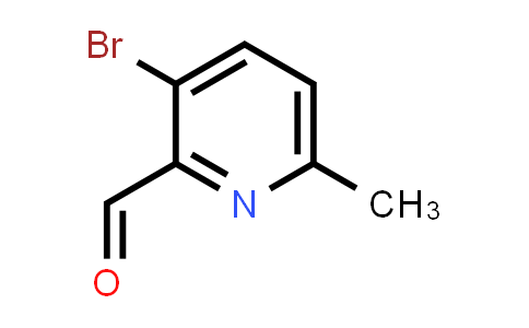 CAS No. 1060810-14-1, 3-Bromo-6-methylpicolinaldehyde