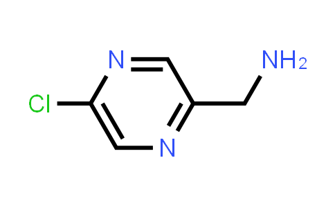 CAS No. 1060814-53-0, (5-Chloropyrazin-2-yl)methanamine