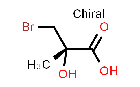 CAS No. 106089-20-7, (S)-3-Bromo-2-hydroxy-2-methylpropanoic acid