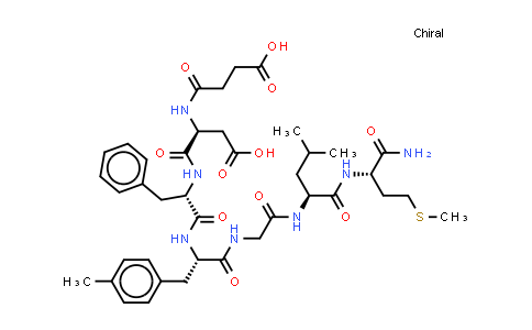 CAS No. 106128-89-6, 琥珀酰基-天冬氨酰-苯丙氨酰-(N-甲基)-苯丙氨酰-甘氨酰-亮氨酰-蛋氨酸胺