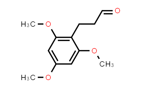 CAS No. 1061567-31-4, Benzenepropanal, 2,4,6-trimethoxy-
