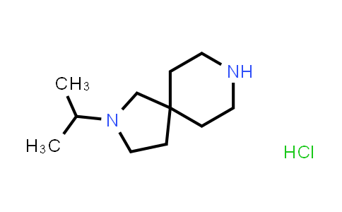 CAS No. 1061683-01-9, 2,8-Diazaspiro[4.5]decane, 2-(1-methylethyl)-, (2,2,2-trifluoroacetate) (1:2)