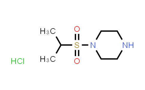 CAS No. 1062059-60-2, 1-(Isopropylsulfonyl)piperazine hydrochloride