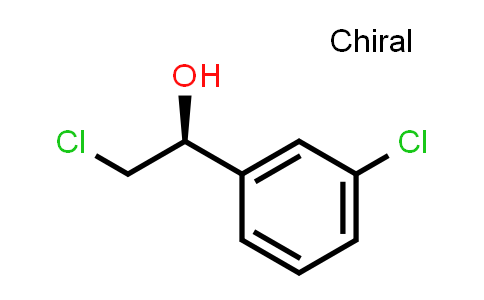 CAS No. 106262-93-5, (S)-2-chloro-1-(3-chlorophenyl)ethanol