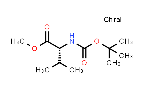 CAS No. 106391-85-9, D-Boc valine methyl ester